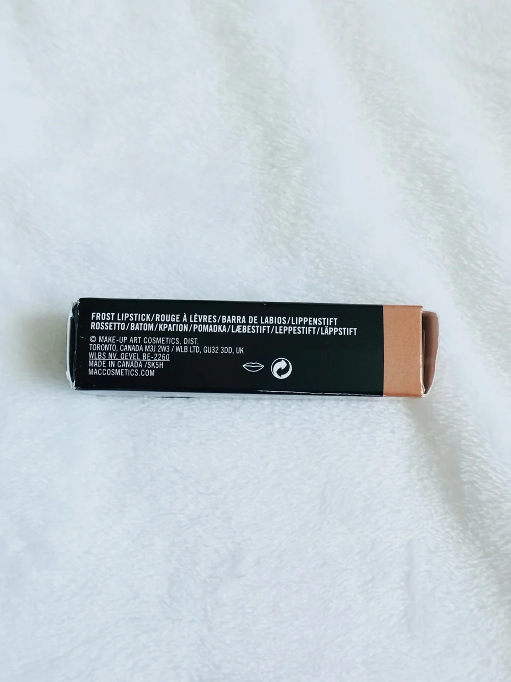 MAC Cosmetics Frost Lipstick - Bronze Shimmer - NIB